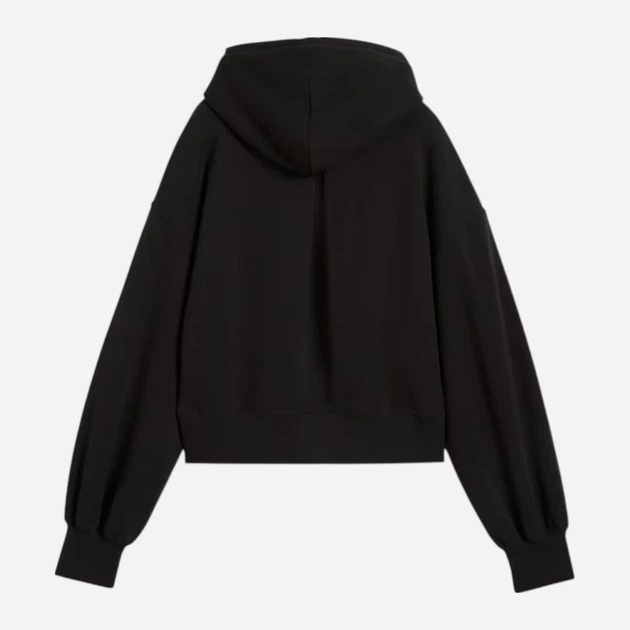 Bluza damska z kapturem Puma Wardrobe Ess Relaxed Cropped Hoodie Tr 62974601 S Czarna (4067983650802) - obraz 6
