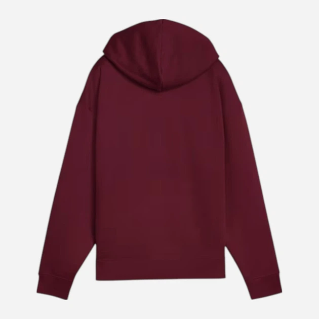 Худі тепле жіноче Puma Ess Comfort Hoodie Fl (S) 68238596 M Бордове (4069157673747) - зображення 5