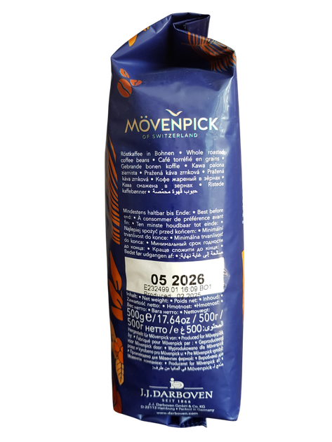 Кава в зернах Movenpick Caffe Crema 500 грамів - зображення 4