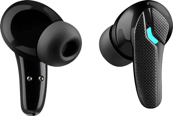 Навушники Defender (63285) CyberDots 285 ігрові TWS, Bluetooth, black Bluetooth 5.4 ANC Чорний - зображення 5