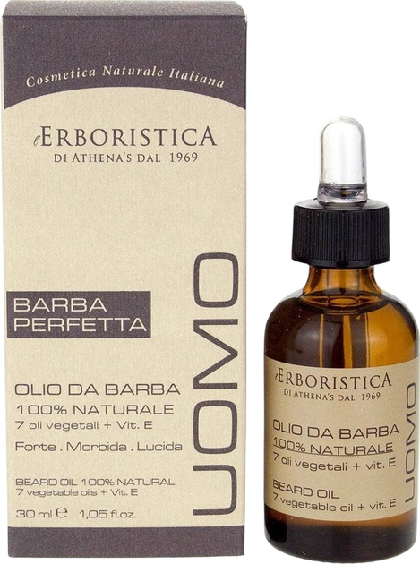 Olejek do brody L'Erboristica Uomo nawilżający 30 ml (8002842170967) - obraz 2