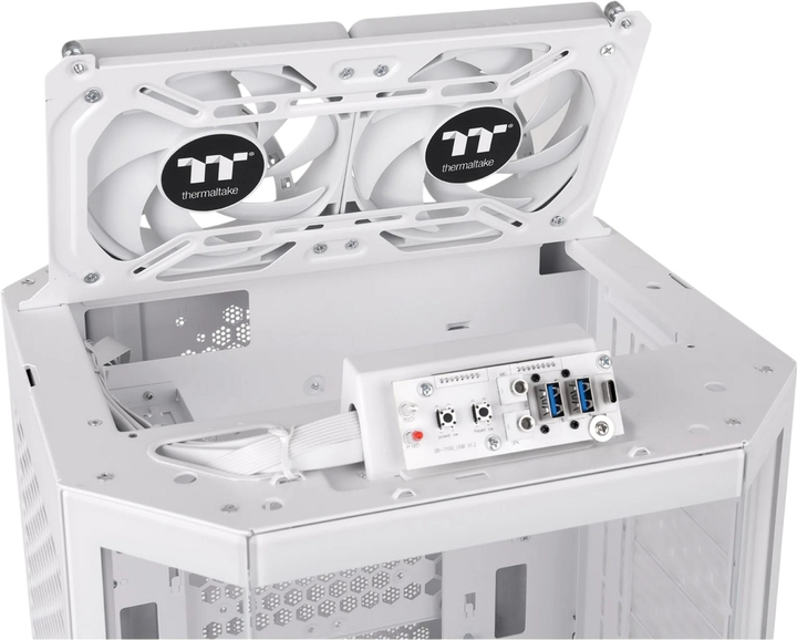 Корпус Thermaltake The Tower 250 Snow (CA-1Z9-00S6WN-00) - зображення 9