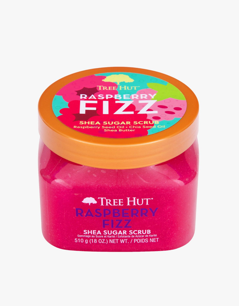 Peeling cukrowy do ciała Tree Hut Raspberry Fizz Shea Sugar 510 g (075371003752) - obraz 3