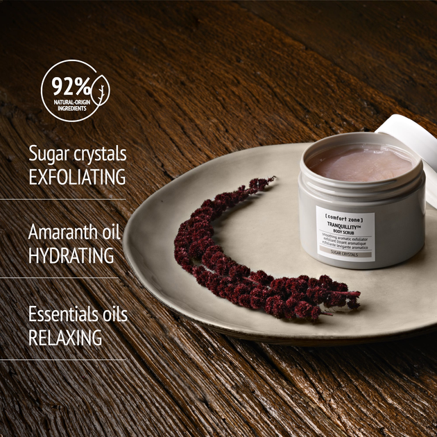 Peeling cukrowy do ciała Comfort Zone Tranquillity 270 ml (8004608519935) - obraz 3