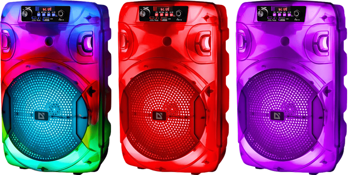 Портативна акустика Defender (65412) Boomer 12 15Вт, Light/BT/FM/USB/LED/AUX 15 Вт Bluetooth 5.4 до 5 год роботи - изображение 7