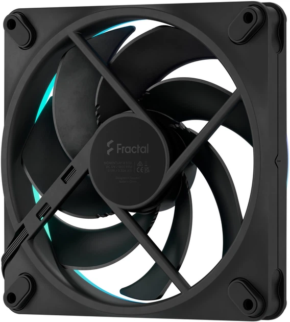 Wentylator Fractal Design Momentum 14 RGB Black (FD-F-MR1-1401) - obraz 5