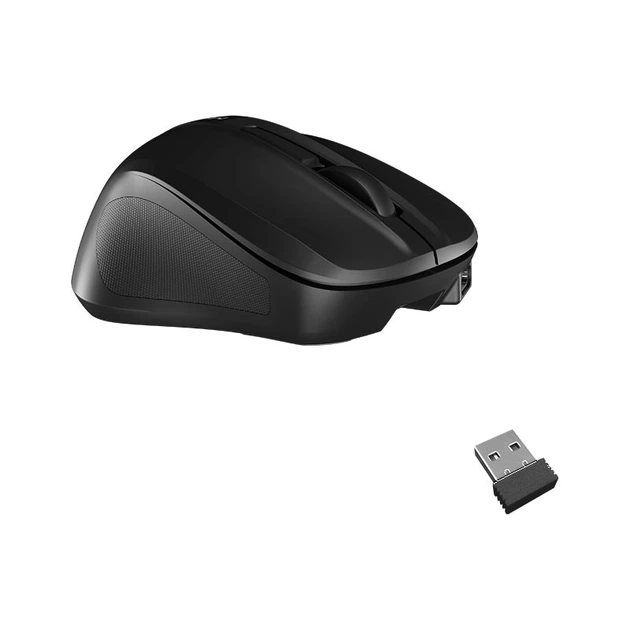 Миша Meetion Minigo 2.4 G Wireless Mini Mouse |1200DPI| black - Фото 5 Миша Meetion Minigo 2.4 G Wireless Mini Mouse |1200DPI| black - изображение 5