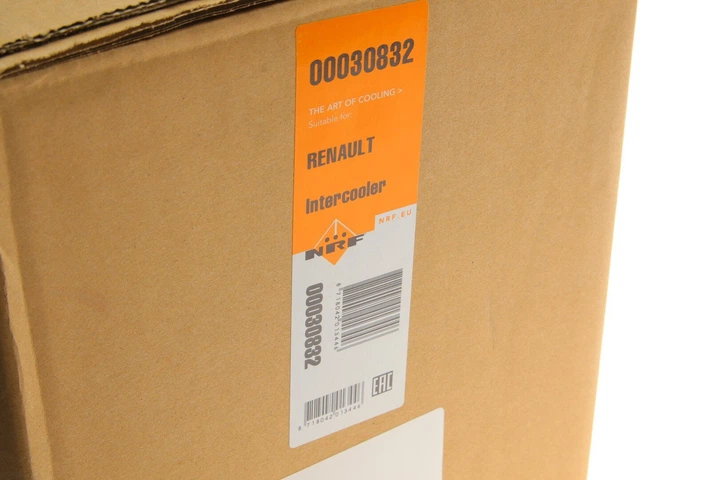 Интеркулер NRF 30832 Renault Scenic, Megane; Dacia Logan 7700438038, 7700838130, 8200175069 - изображение 2