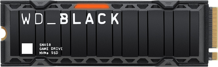 Dysk SSD Western Digital Black SN850 500GB NVMe M.2 2280 PCIe 4.0 x4 3D NAND TLC (WDBAPZ5000BNC-WRSN) - obraz 1