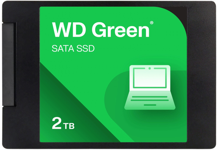 SSD диск Western Digital Green 2TB 2.5" SATAIII 3D NAND TLC (WDS200T5G0A) - зображення 1