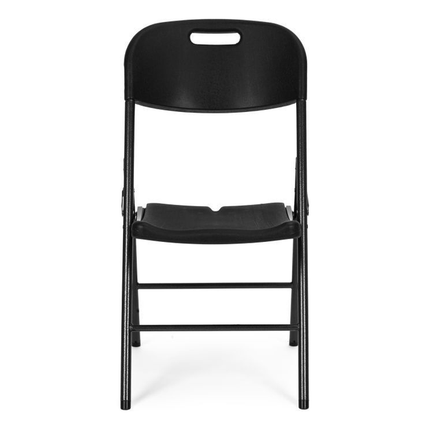 Zestaw składanych krzeseł 2 szt ModernHome by Multistore (YC-050-BLACK) - obraz 4