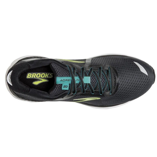 Кросівки чоловічі Brooks ADRENALINE GTS M 41 (8.0US) Black/lime/blue grass (1103071D018) - изображение 5