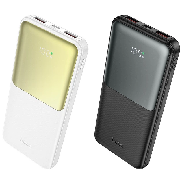 Павербанк HOCO J136 10000 mAh 22.5W 2USB/Type-C Портативний зовнішній акумулятор Power Bank зі швидкою зарядкою 22.5W+PD20W Black - Фото 5 Павербанк HOCO J136 10000 mAh 22.5W 2USB/Type-C Портативний зовнішній акумулятор Power Bank зі швидкою зарядкою 22.5W+PD20W Black - зображення 5