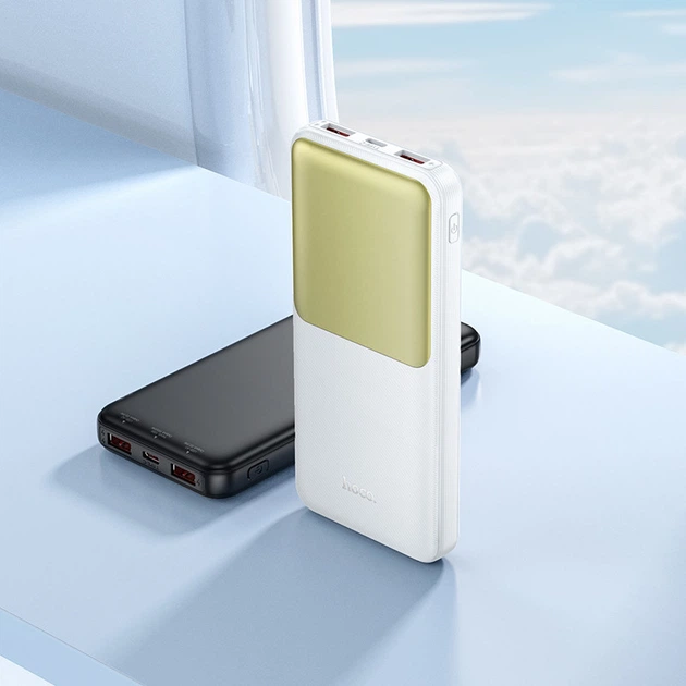 Павербанк HOCO J136 10000 mAh 22.5W 2USB/Type-C Портативний зовнішній акумулятор Power Bank зі швидкою зарядкою 22.5W+PD20W Black - Фото 6 Павербанк HOCO J136 10000 mAh 22.5W 2USB/Type-C Портативний зовнішній акумулятор Power Bank зі швидкою зарядкою 22.5W+PD20W Black - зображення 6