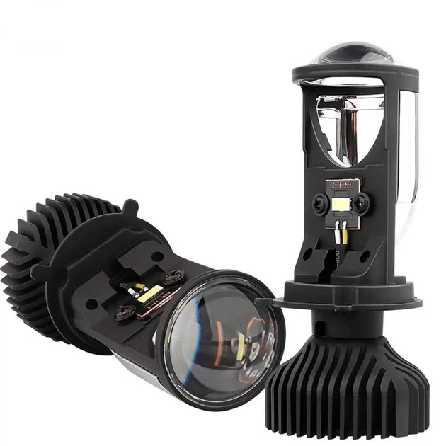Комплект автомобильных Led ламп RIAS Y6 H4 90Вт 5000K с линзой 4024 - изображение 8