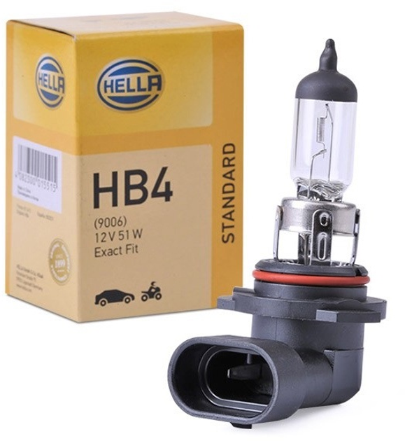 Автомобільна лампа Hella Standard HB4 51 Вт 12 В (8GH005636121) - зображення 2
