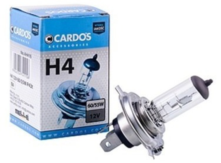Żarówka samochodowa Cardos Accessories H4 12V 60/55 W (K2 AH416) - obraz 2