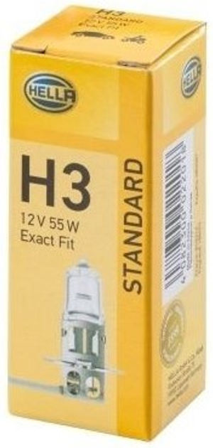 Żarówka samochodowa Hella Standard H3 55 W 12 V (8GH002090131) - obraz 1