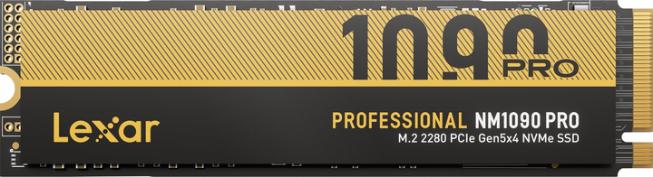 SSD диск Lexar Professional NM1090 PRO 1TB M.2 2280 NVMe PCIe 5.0 x4 3D NAND TLC (LNM109P001T-RNNNG) - зображення 1