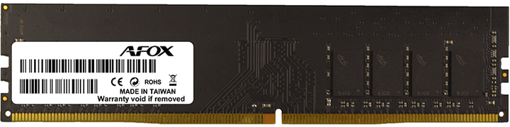 Оперативна пам'ять AFOX UDIMM DDR4-2666 4096MB PC4-21300 (AFLD44FK1P) - зображення 1