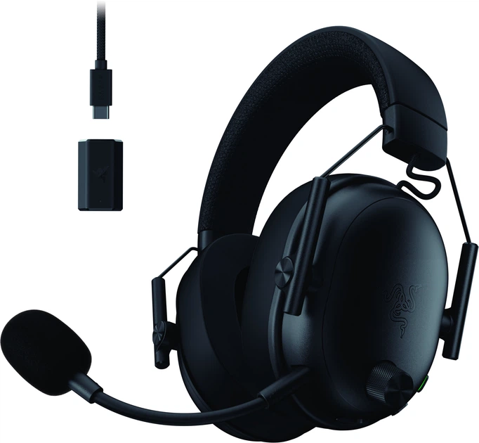 Słuchawki Razer Blackshark V3 Wireless Black (RZ04-05410100-R3M1) - obraz 2