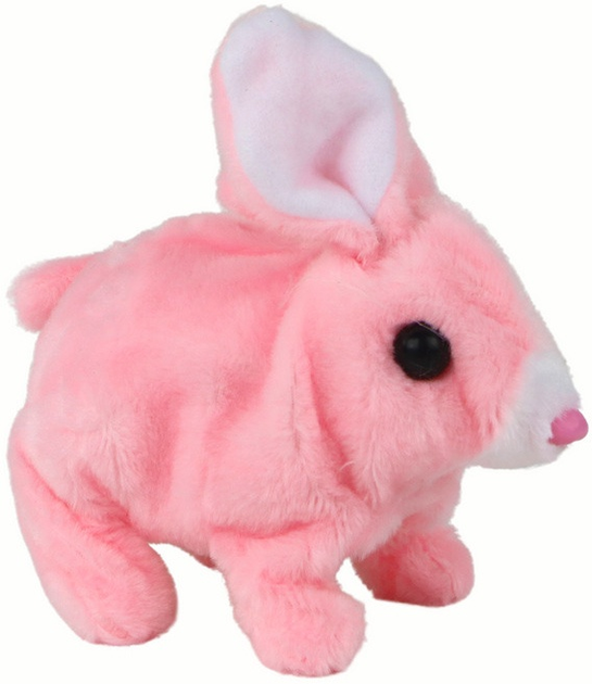 Кролик LEAN Toys, що ходить Рожевий 14978 (5905515354578) - зображення 2