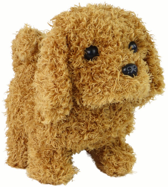 Собака LEAN Toys Щеня рухається та гавкає Коричневий 14989 (5905515354684) - зображення 1