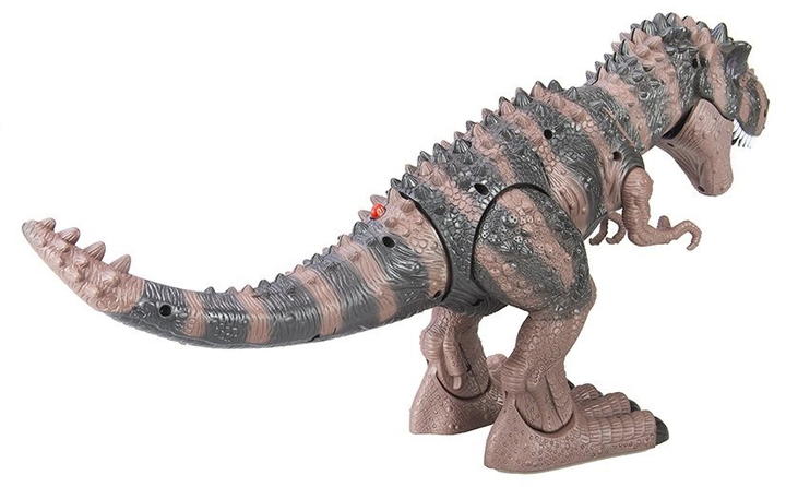 Dinozaur LEAN Toys Tyranozaur Rex chodzący na baterie Brązowy 361 (5905323215719) - obraz 4