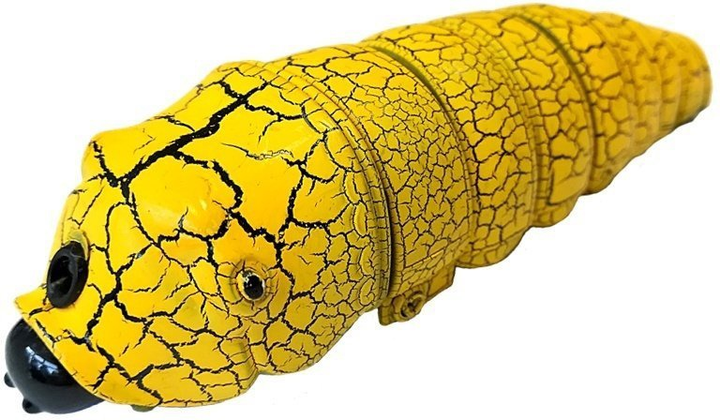 Gąsienica LEAN Toys na podczerwień Żółta 4018 (5907625580120) - obraz 3