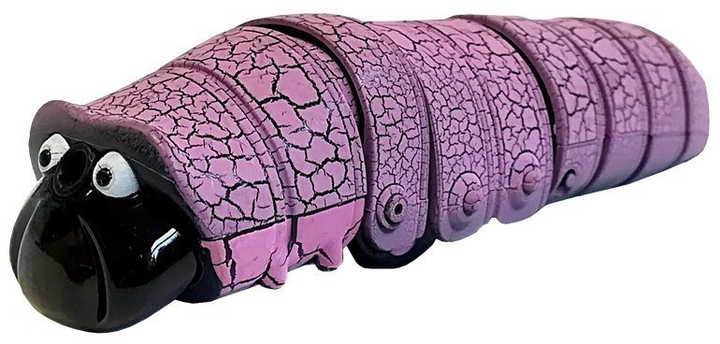 Gąsienica LEAN Toys na podczerwień Fioletowa 4014 (5907625580083) - obraz 4