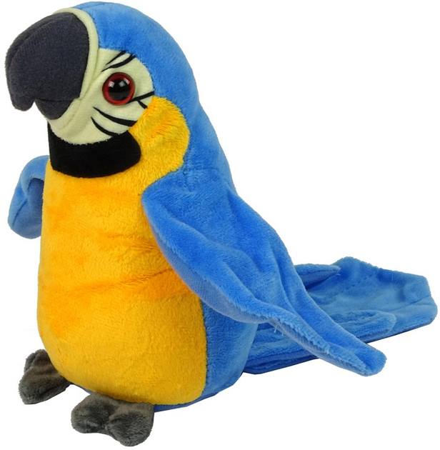Папуга LEAN Toys, що говорить, Синій 9990 (5904204758482) - зображення 2