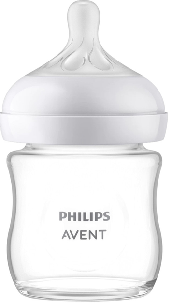 Скляна пляшечка для годування Philips AVENT Natural Response 120 мл 0м+ SCY930/01 (8710103990758) - зображення 2
