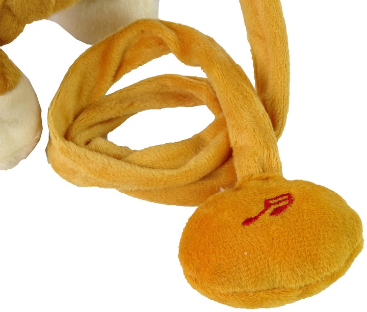 Кінь LEAN Toys зі світлою гривкою та музикою Світло-коричневий 12683 (5905214977214) - зображення 3