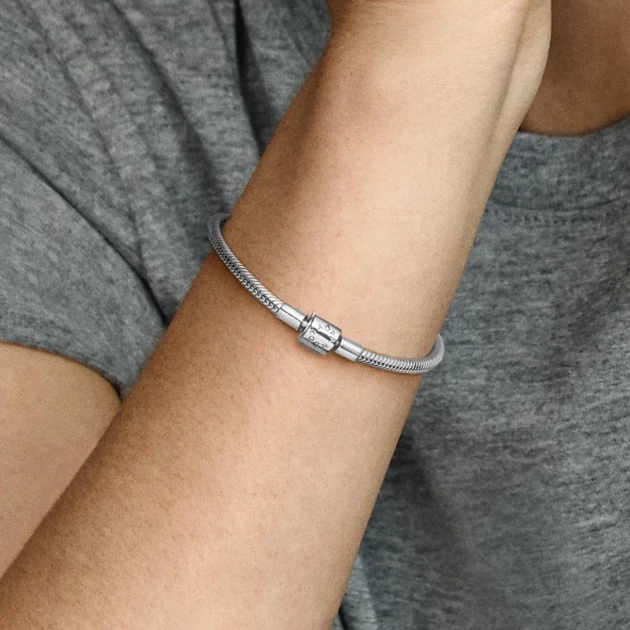 Браслет Pandora с шаровидной застежкой 598816C00 - изображение 3