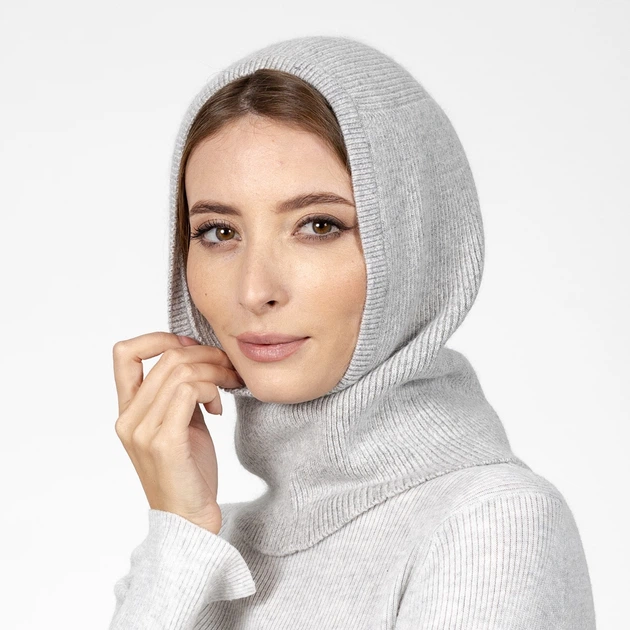 Капор LuckyLOOK ОРІНА One Size Серый (586-314) - изображение 3