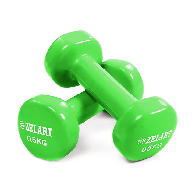Гантелі для фітнесу Zelart Beauty TA-5225-0,5 0,5 кг Салатовий - Фото 1 Гантелі для фітнесу Zelart Beauty TA-5225-0,5 0,5 кг Салатовий - зображення 1