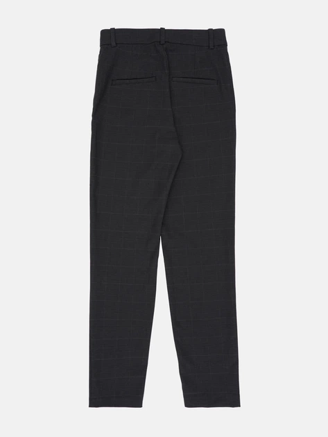 Брюки H&M 36 темно серый клетка 4027514716 - изображение 2