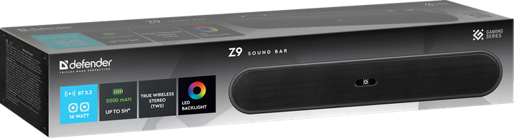 Акустика SoundBar Z9 16Вт Defender (2000003435654) - Фото 9 Акустика SoundBar Z9 16Вт Defender (2000003435654) - зображення 9