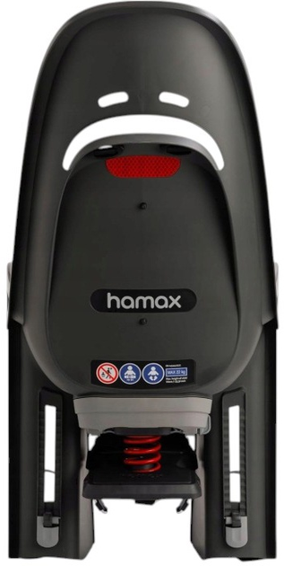 Дитяче велокрісло Hamax Zenith Grey-Red (7029775530478) - зображення 3