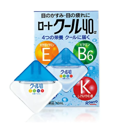 ROHTO Cool 40α капли универсальные 12 мл - Фото 1 ROHTO Cool 40α капли универсальные 12 мл - изображение 1