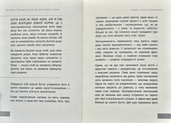 Сила моменту Тепер. Практика. Основні ідеї, медитації та духовні вправи - Фото 4 Сила моменту Тепер. Практика. Основні ідеї, медитації та духовні вправи - изображение 4
