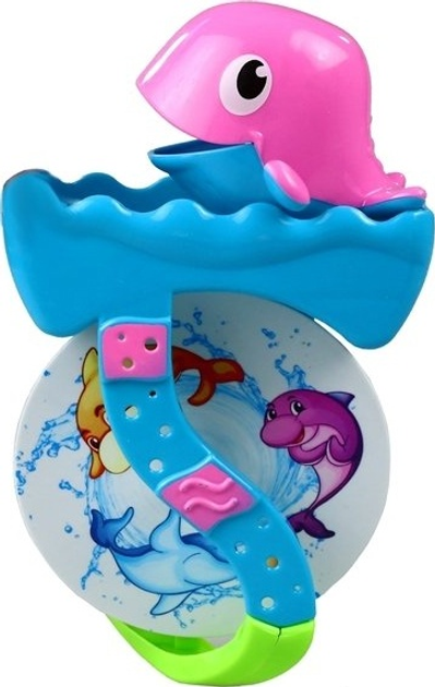 Іграшка для ванни LEAN Toys Дельфін з морськими формочками (5905323218635) - зображення 3