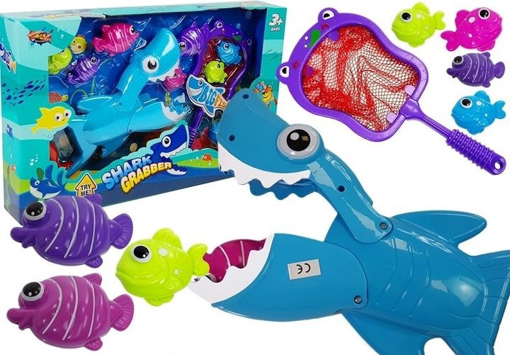 Gra kąpielowa LEAN Toys Rekin Łowca rybek 5381 (5905323218659) - obraz 2