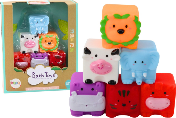 Zabawki do kąpieli LEAN Toys Klocki edukacyjne 20457 (5905991027447) - obraz 2
