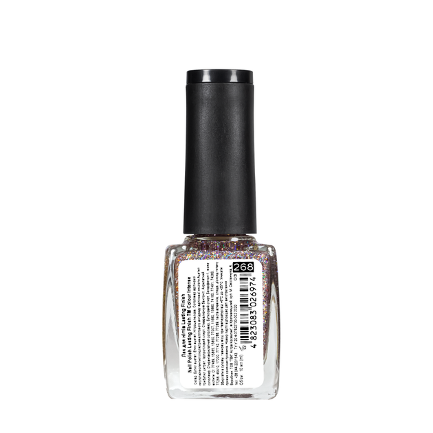 Лак для нігтів Colour Intense 10 мл NP-303, 268 Молочний з рожевим глітером - Фото 2 Лак для нігтів Colour Intense 10 мл NP-303, 268 Молочний з рожевим глітером - изображение 2