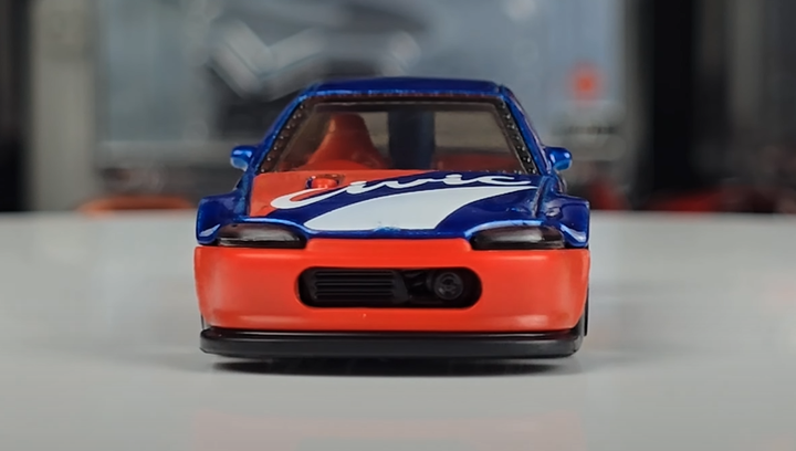 激レア　キッズ　HONDA バイカージャケット 赤・青・灰色　リバーシブル Машинка Базовая Hot Wheels Honda Civic Custom Reverse Rake 1:64