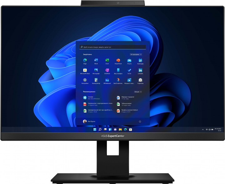 Monoblok ASUS ExpertCenter E5 AiO 24 E5402WVA Black (E5402WVARK-BPC030X) - obraz 1