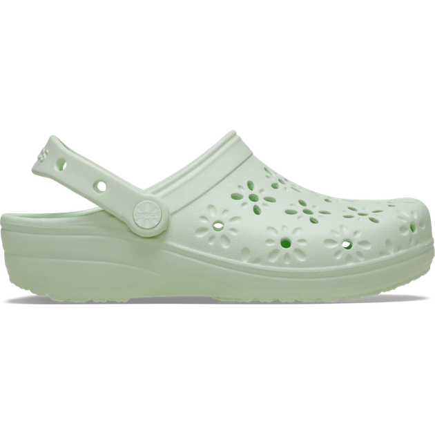 Женские сабо Crocs Classic Floral Cut-Out Clog 38 Светло-зеленый 210927 - Фото 4 Женские сабо Crocs Classic Floral Cut-Out Clog 38 Светло-зеленый 210927 - изображение 4