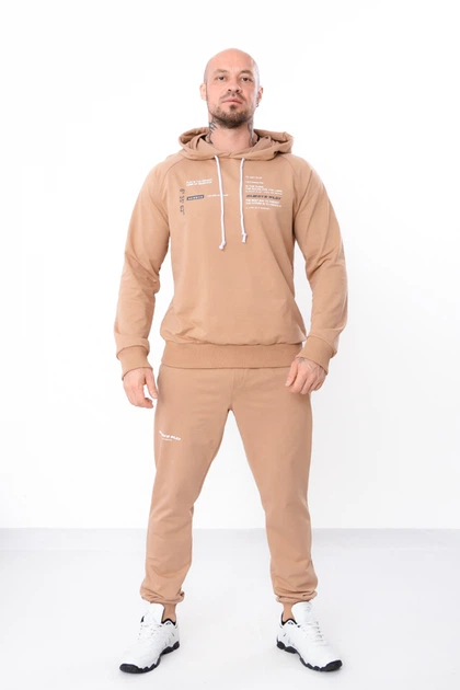Костюм чоловічий Носи своє 50 Бежевий (p-17623-207218) - Фото 3 Костюм чоловічий Носи своє 50 Бежевий (p-17623-207218) - зображення 3