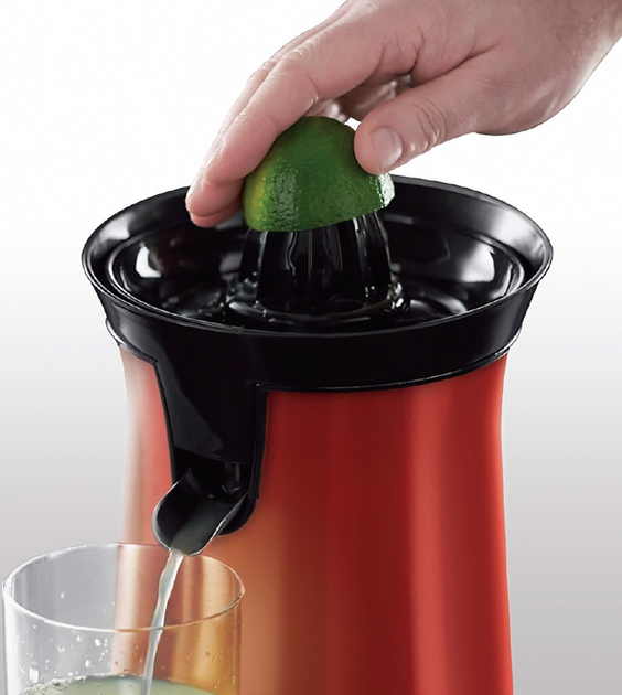 Wyciskarka do cytrusów Russell Hobbs Colour Plus+ Flame Red 26010-56 - obraz 3
